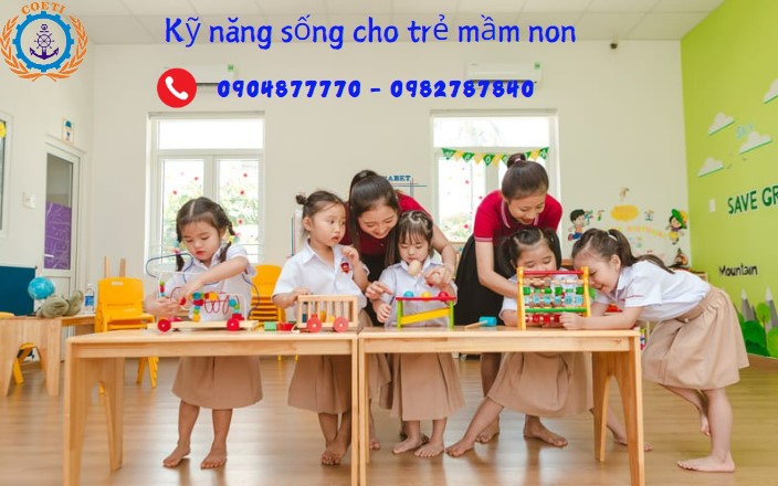 ky năng song cho tre mam non